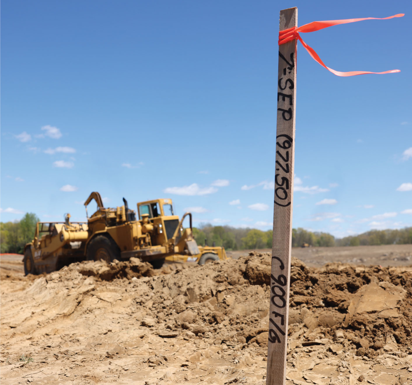 Land Survey Left Column Photo